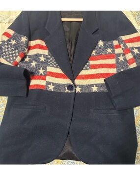 4th of July blazer ! American flag jacket